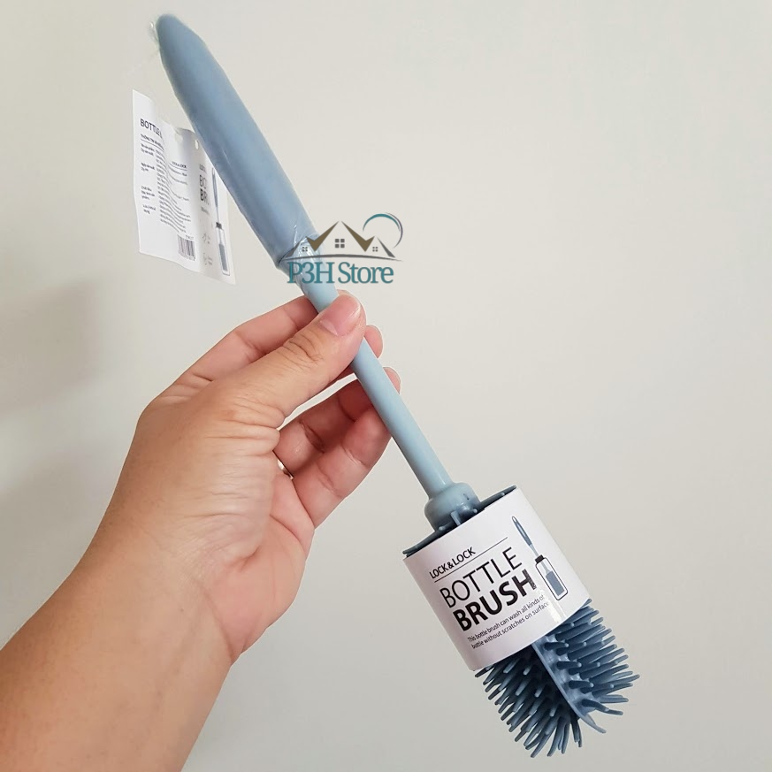 Cây cọ rửa bình nước Lock&Lock ETM117 sử dụng cho bình nhựa  bình giữ nhiệt  ly cốc bình sữa