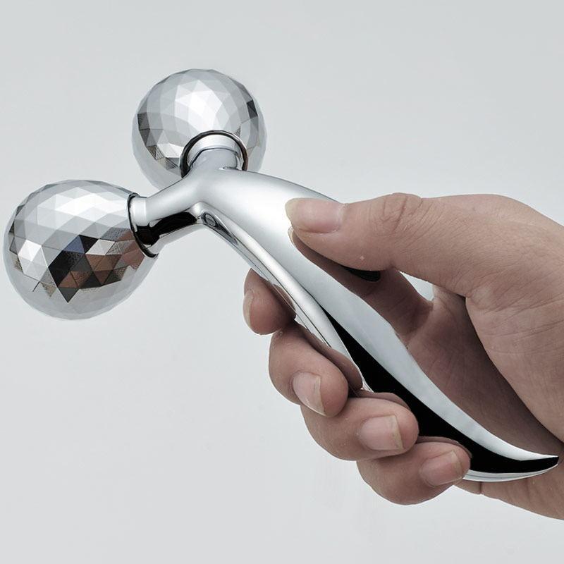 Cây Lăn Massage Mặt 3D Nhật Bản - mát xa đẹp da, tạo cằm V-line, thon gọn đùi, giảm mỡ bụng Kích thước: 92x149x61mm, lagashophouse