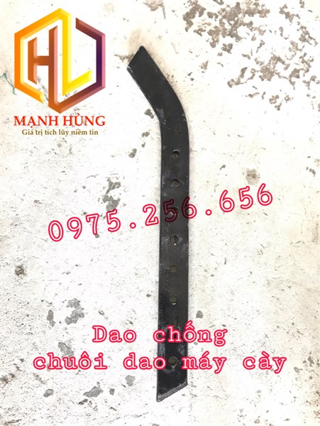 Dao chống chuôi dao 173=178=186 phụ tùng máy cày