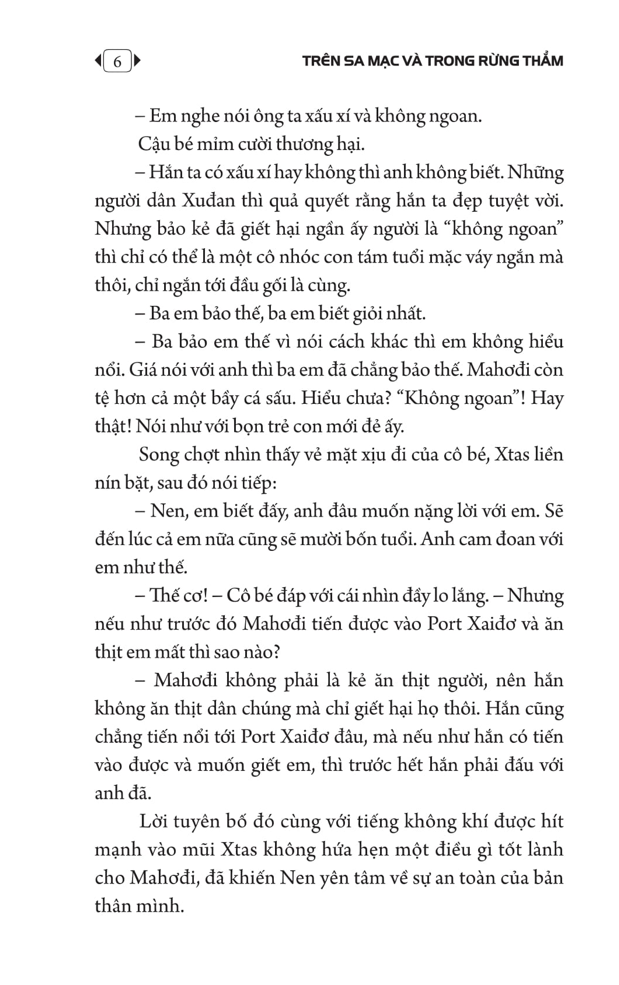 Sách: Trên Sa Mạc Và Trong Rừng Thẳm