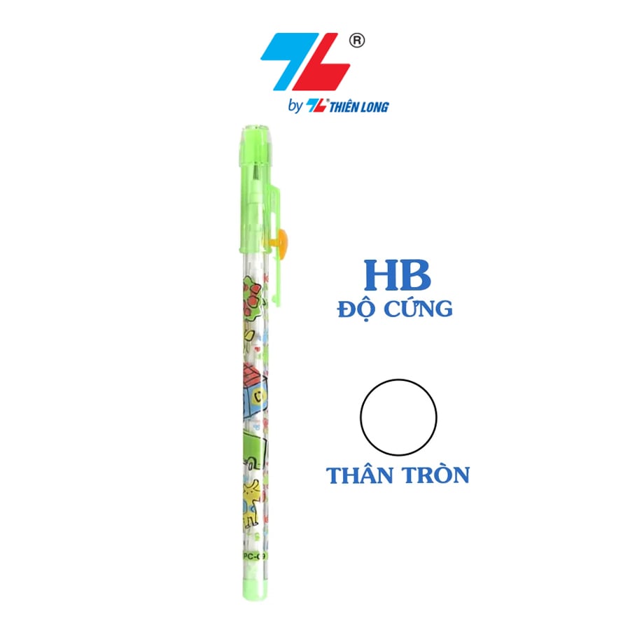 Bút chì khúc thiên long pc-09