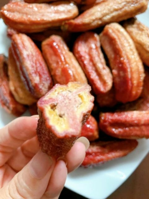 500gr Chuối sấy dẻo nguyên trái đà lạt