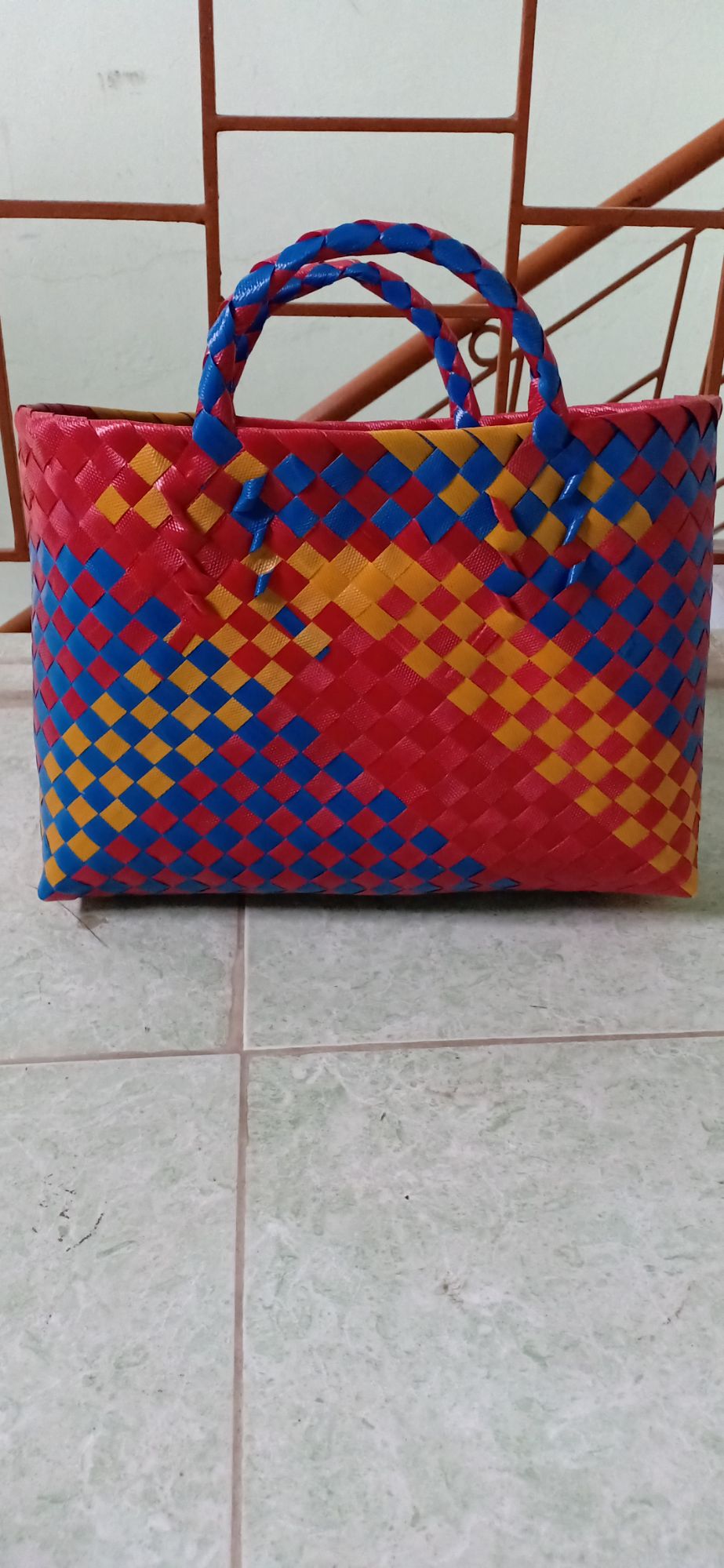 Làn đi chợ, làn thủ công, là đan tay, giỏ sách đi chợ
