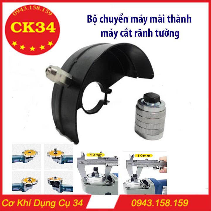 Bộ chuyển máy mài thành máy cắt rãnh tường
