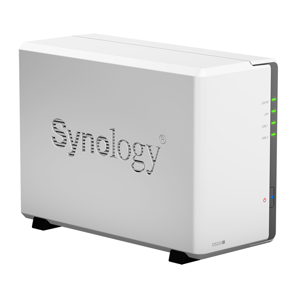 Ổ Cứng Mạng Synology NAS DS220j (Trắng)