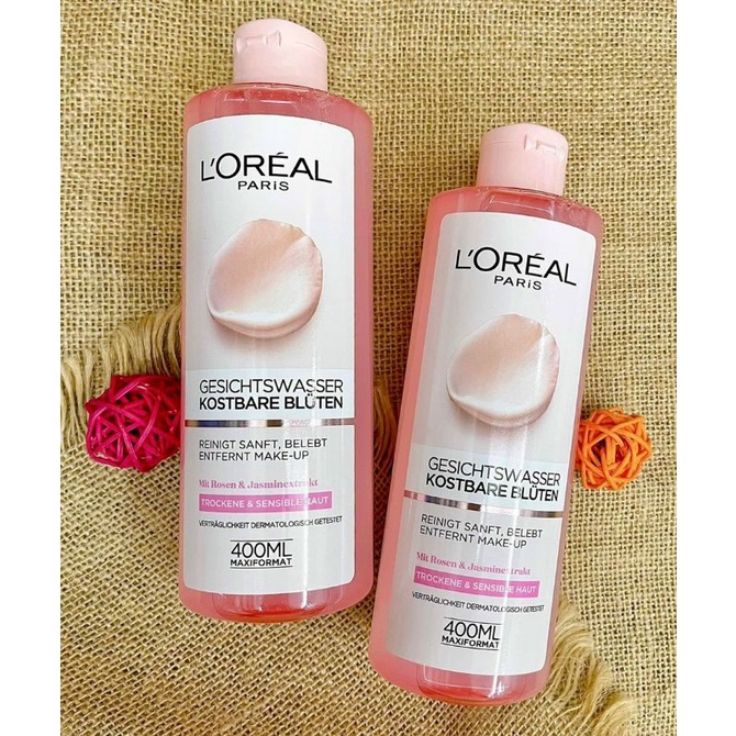 Nước hoa hồng Loreal 400ml.