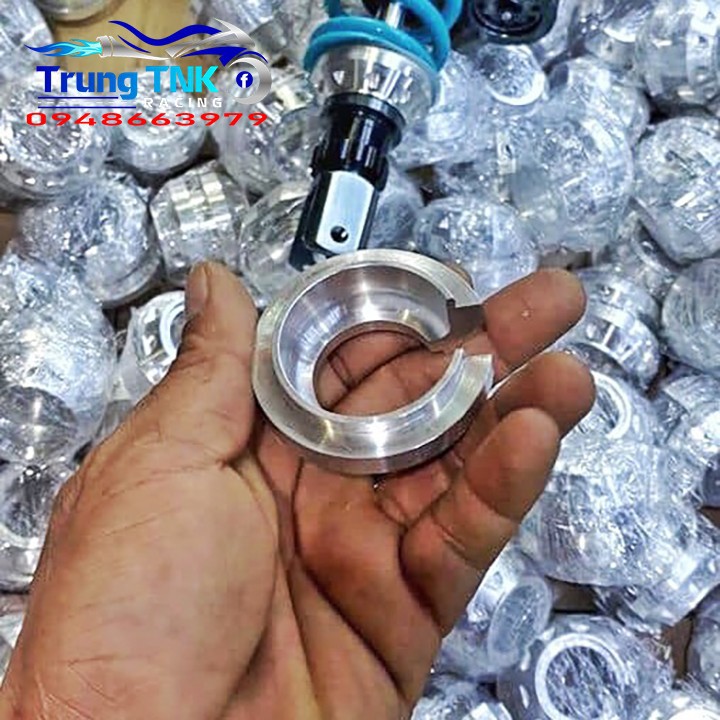Cục nhôm chân phuộc gắn các loại xe.