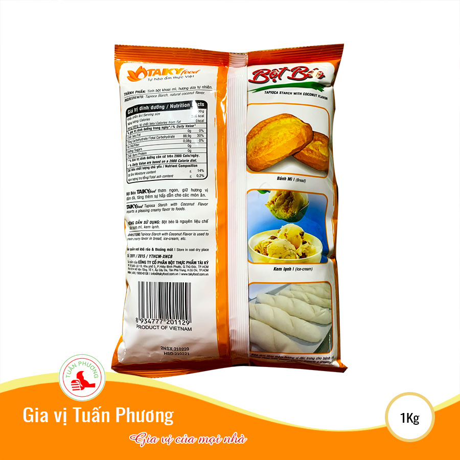 Bột Béo Tài Ký 1kg ( Gói )