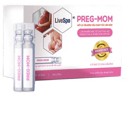 [Hàng chính hãng]Men tiêu hóa Pregmom bào tử lợi khuẩn cho bé - Hỗ trợ diều trị táo bón , tiêu chảy , rối loạn tiêu hóa cho bé yêu. - Pregmom