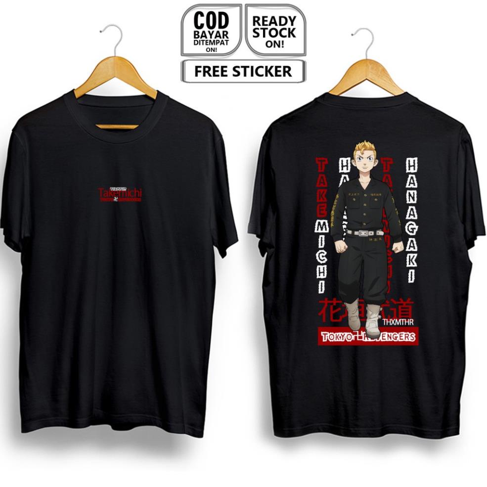 Áo phông Takemichi Hanagaki Tokyo Revengers cực chất độc đẹp giá rẻ áo mát chất xịn 🎁