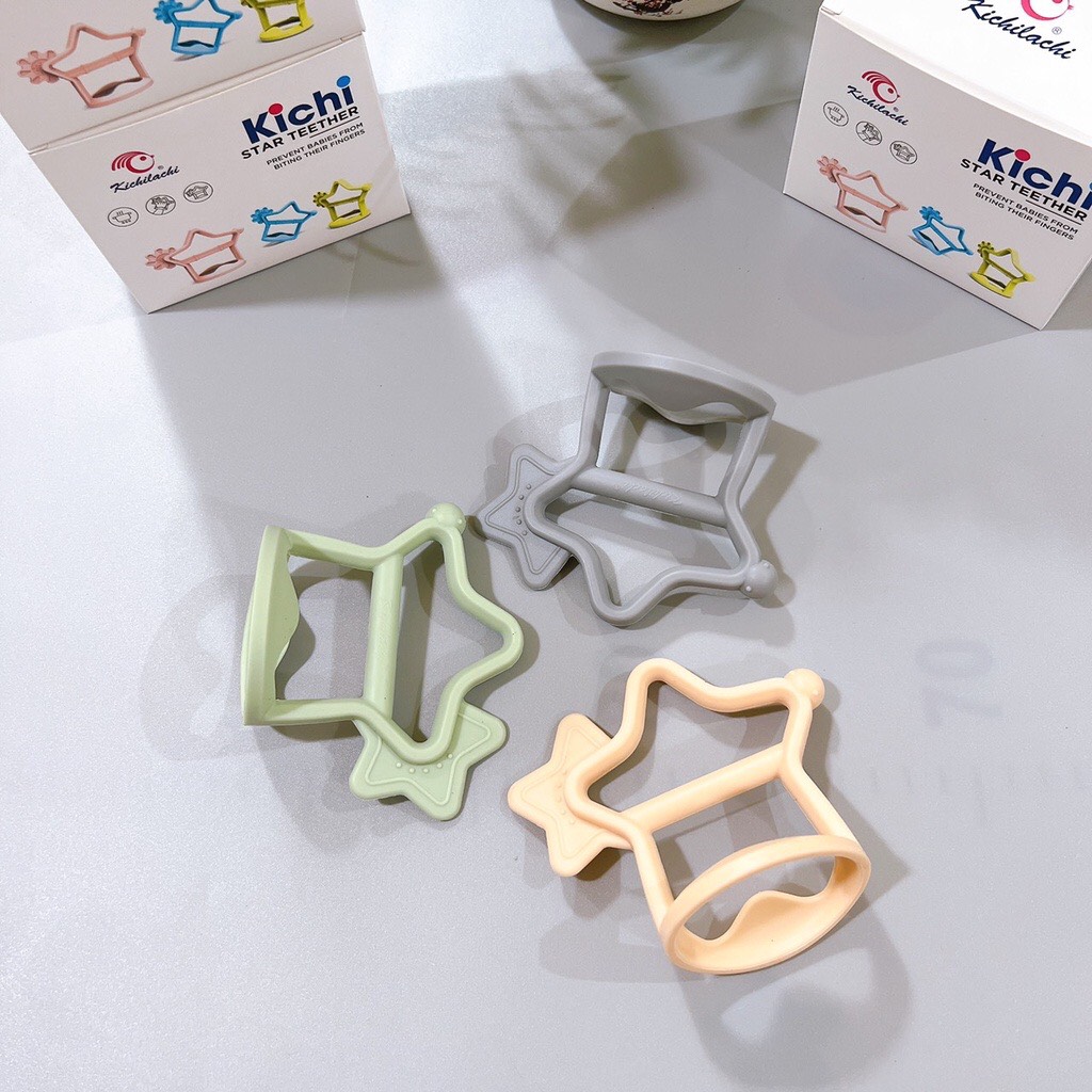 Gặm nướu cho bé Kichilachi hình ngôi sao