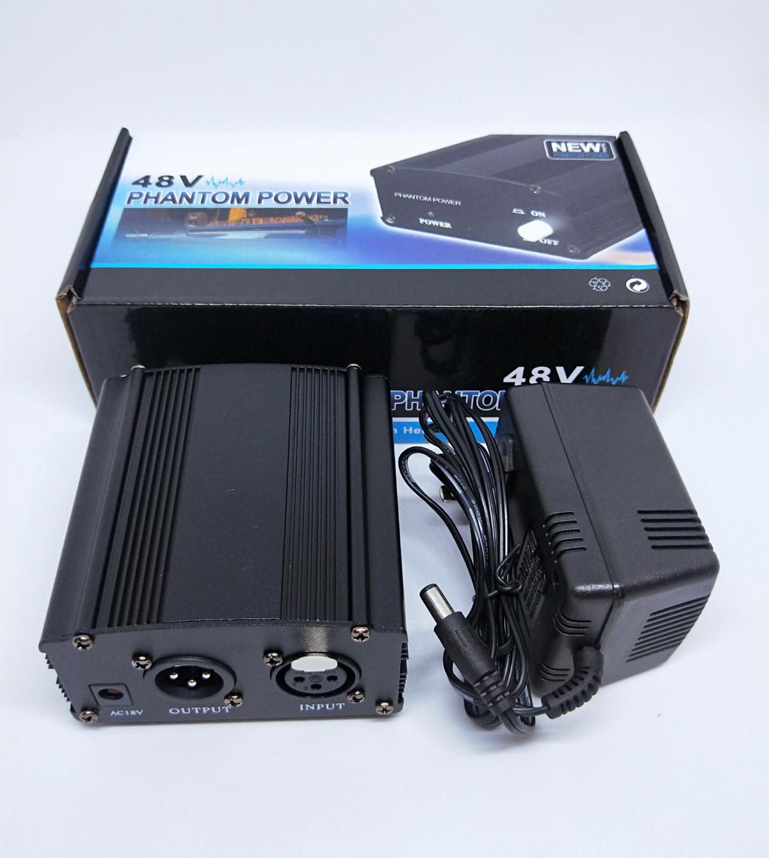 Nguồn phatom 48v dùng cho mic livestream và mic thu âm
