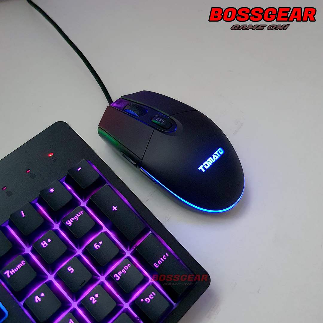 Chuột Gaming TOMATO T102 ( DPI 3200, LED 7 màu, 20 triệu lần nhấn )
