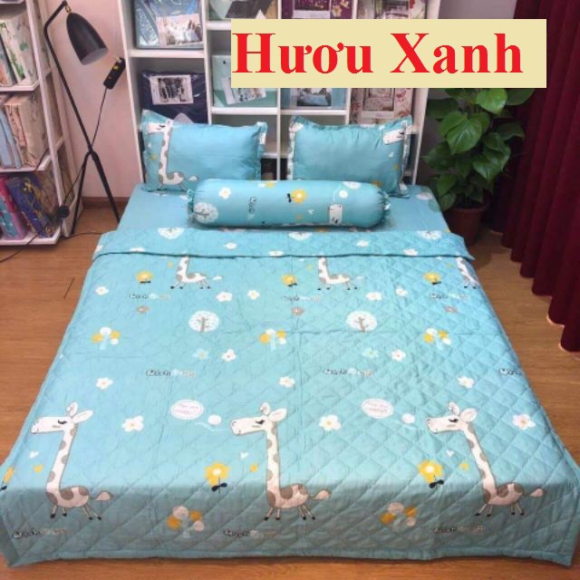 Chăn Hè Hươu Xanh Trần Bông Chất Đẹp Không Bị Nhăn (Ghé Thăm Shop Chọn Đồ Nhé )
