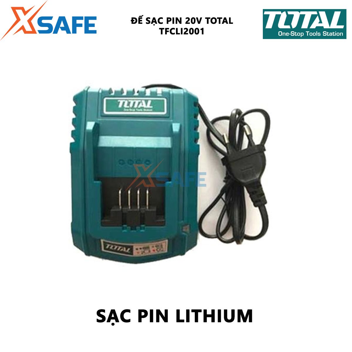 Đế sạc pin TOTAL TFCLI2001