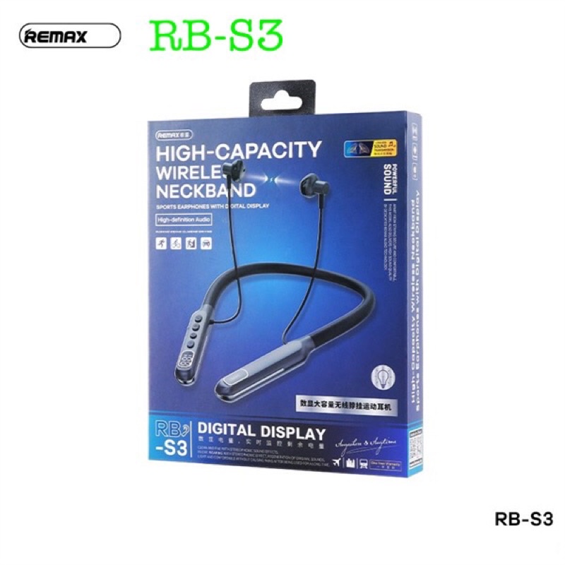 Tai nghe Bluetooth Thể thao Đeo cổ REMAX RB-S3