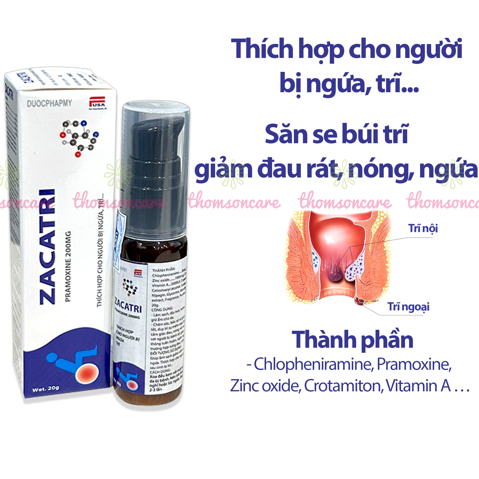 Tottri dạng viên nang - hỗ trợ cho người bệnh trĩ  giảm táo bón của Traphaco Hộp 30 viên Tot Tri từ chất xơ hòa tan thảo dược