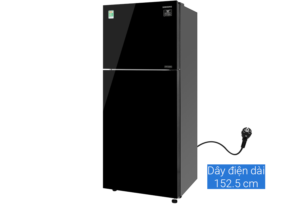 [Trả góp 0%]Tủ lạnh Samsung 360 lít 2 cửa Inverter RT35K50822C/SV