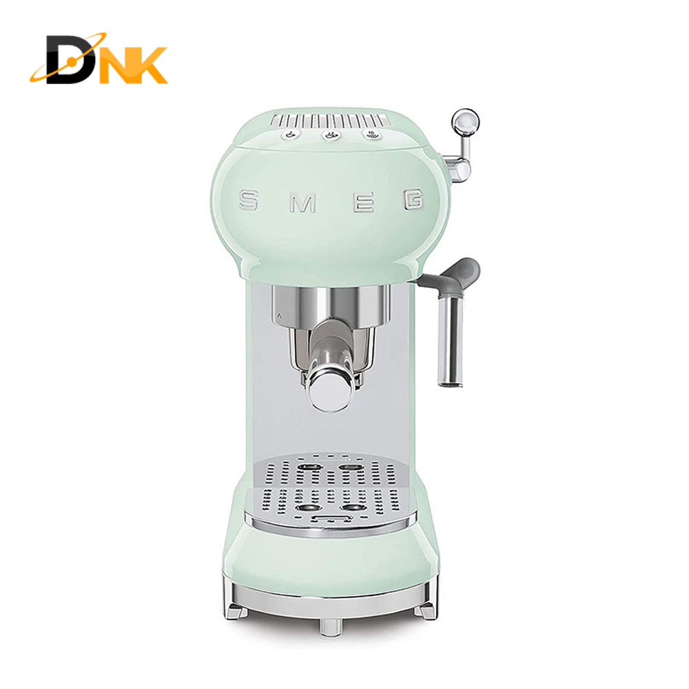 [NK Germany]-Smail ecf01pgeu pastel green mint espresso maker, thermoblock, 15 bar