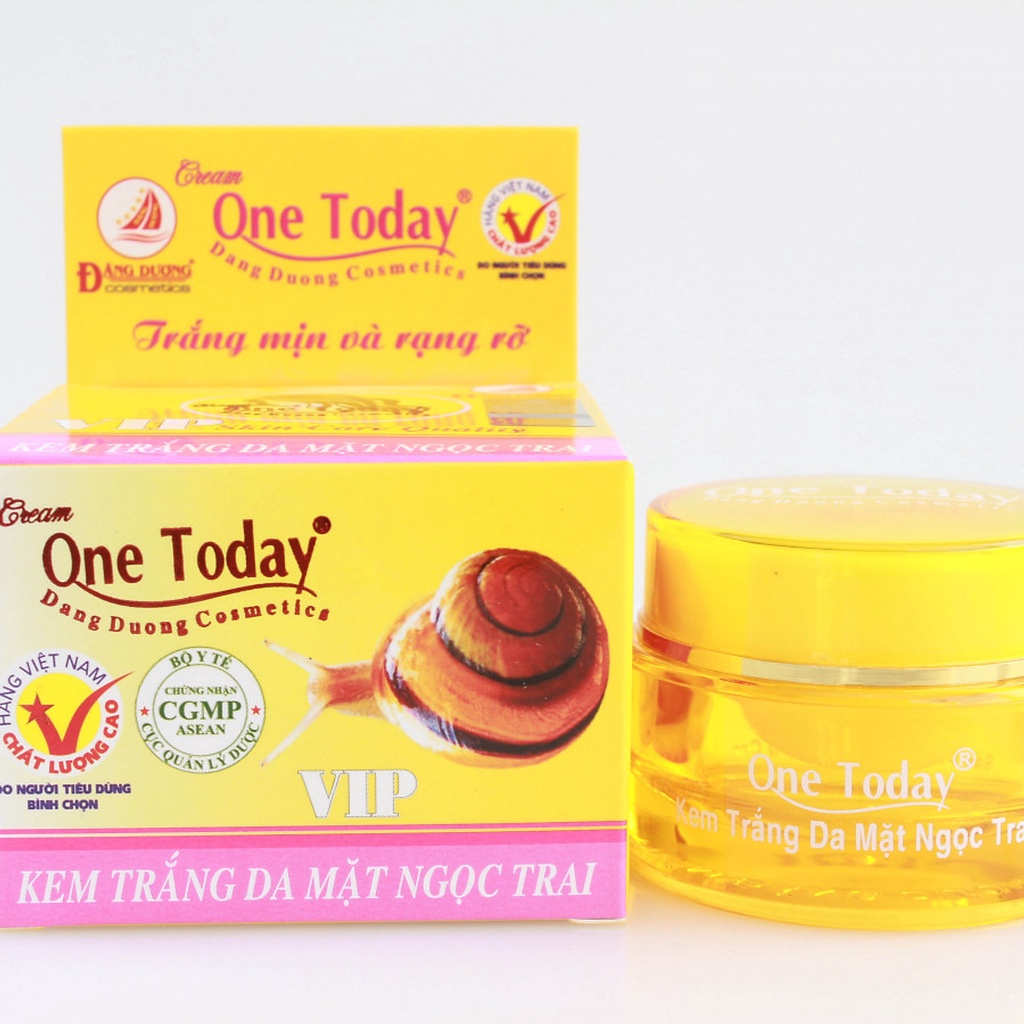 Kem trắng da mặt Ngọc trai One Today 260K