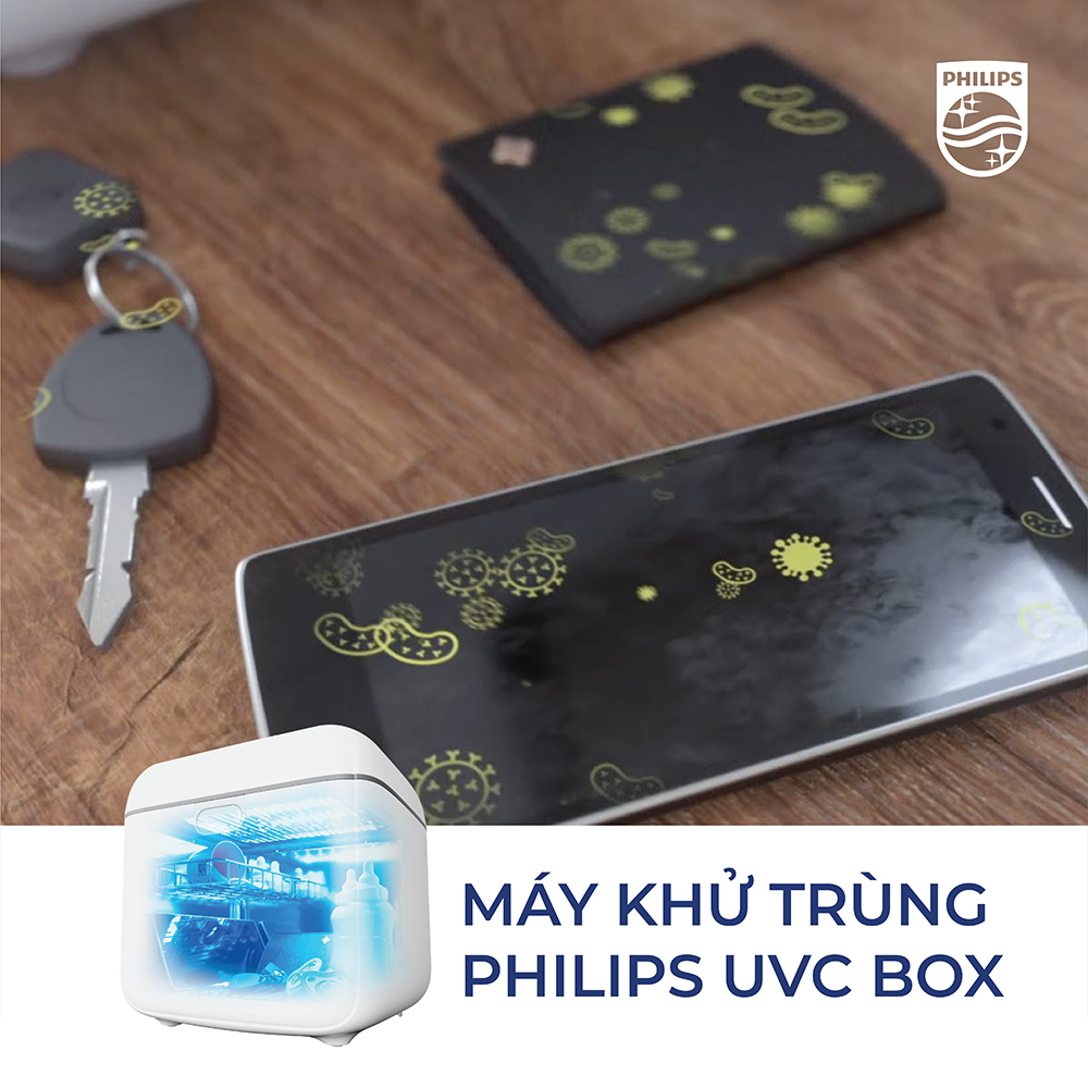 [Flash sales] Hộp khử trùng Philips UVC Disinfection Box