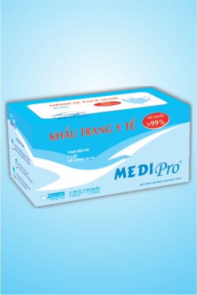 khẩu trang y tế 3 lớp Thời Thanh Bình