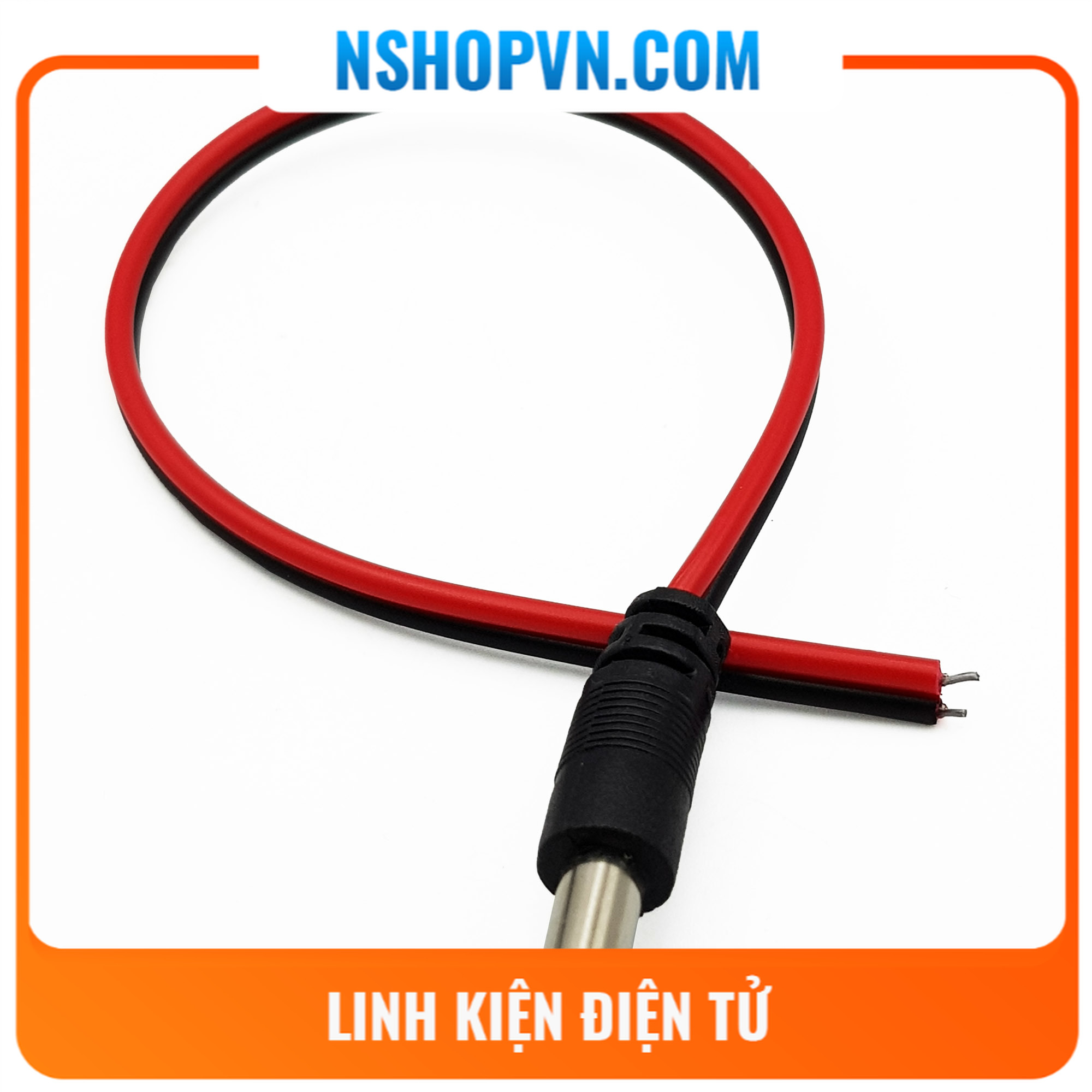 Bộ 2 Jack DC đực có dây