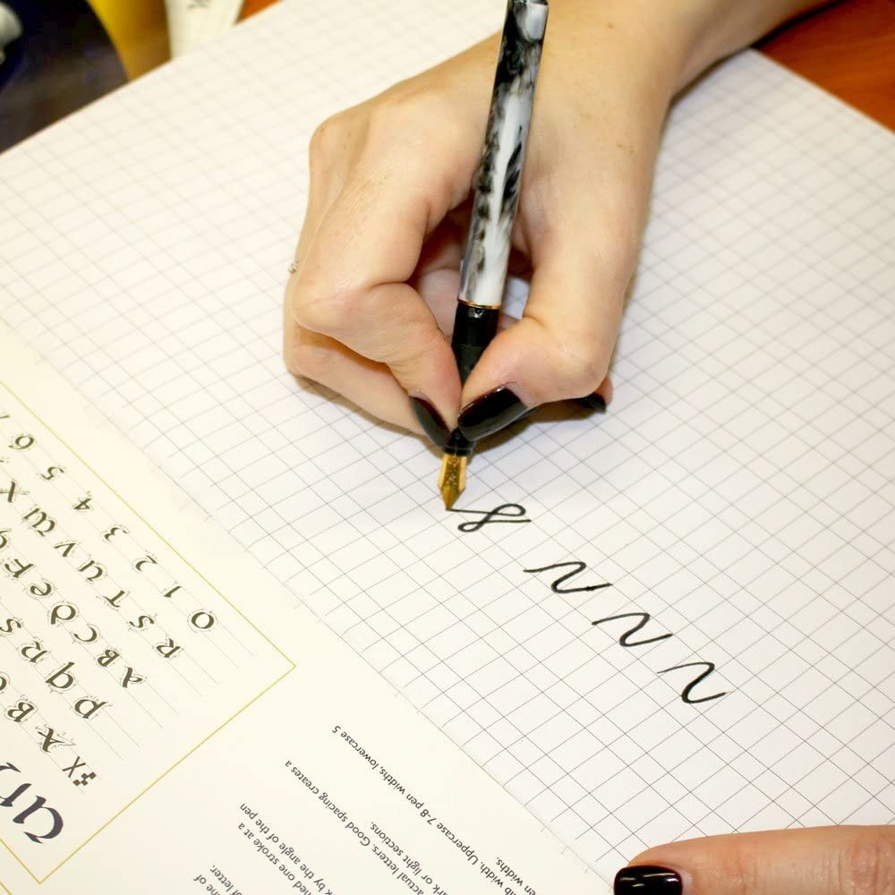 [HCM]SỔ LUYỆN VIẾT CALLIGRAPHY MONT MARTE A4 CÓ KẺ DÒNG (50 TỜ)