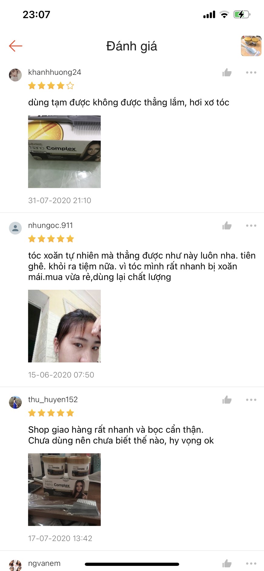 Thuốc duỗi tóc Lavox Nano COmplex 150mlx2
