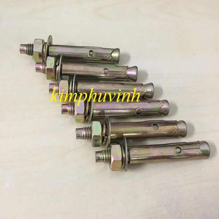 10 con - 10x80mm TẮC KÊ NỞ SẮT -  BULONG NỞ SẮT