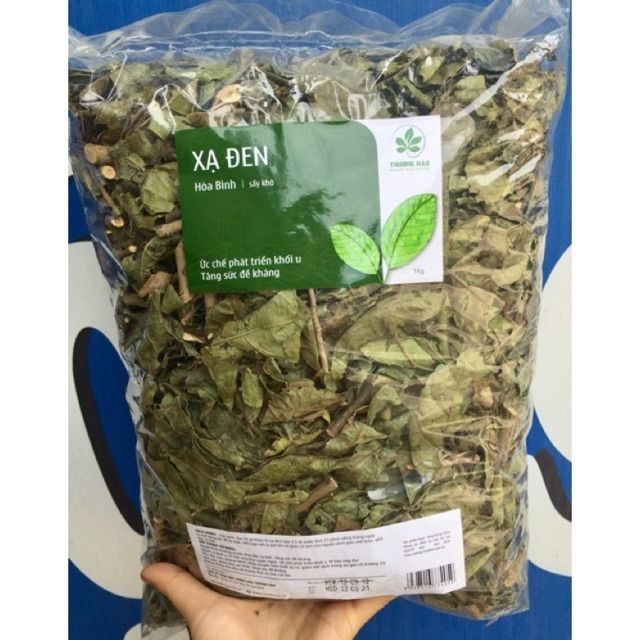 combo 3kg lá xạ đen khô