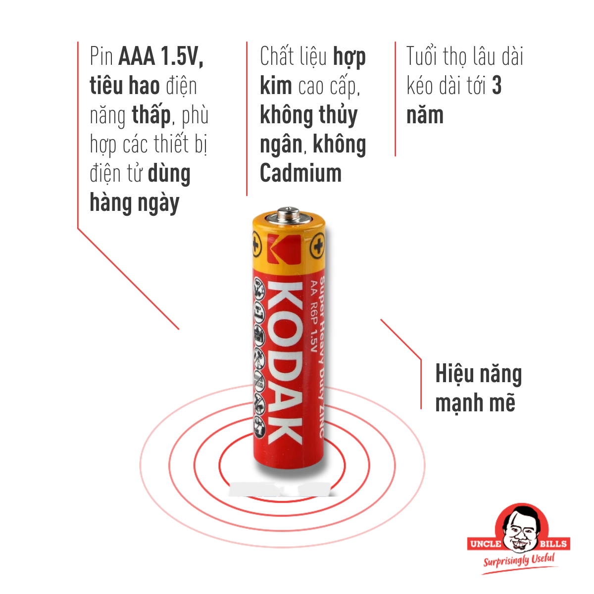 Bộ 10 Pin Kodak AAA UBL IB0146