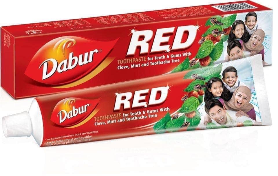 Kem đánh răng Dabur Herbal Red 100g và 200g