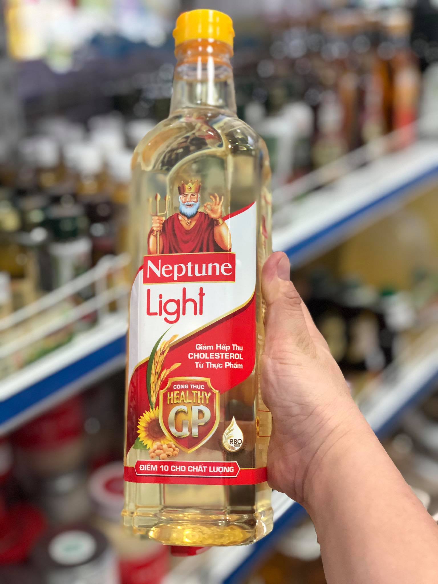 [HCM][Combo 3 Chai] Dầu Ăn Neptune Light 1L
