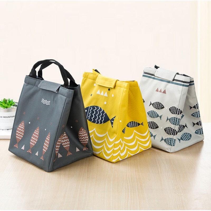 COMBO HỘP CƠM LÚA MẠCH 3 TẦNG VÀ TÚI CÁ GIỮ NHIỆT CHẤT LƯỢNG