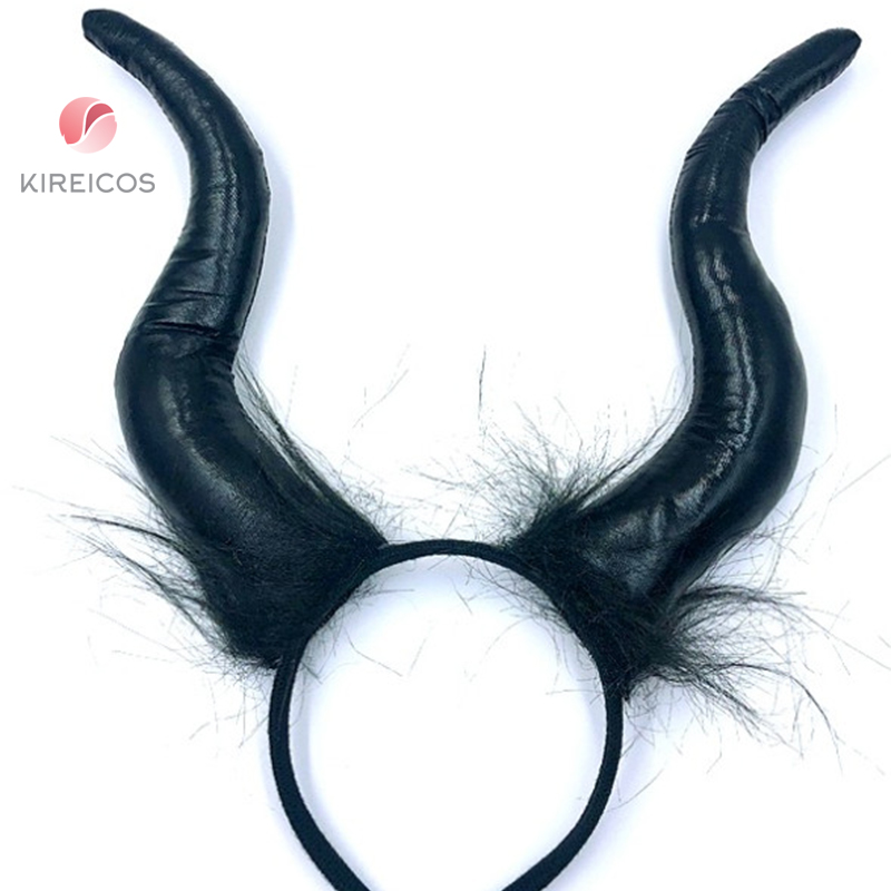 [HCM]Cài Tóc Halloween Sừng Maleficent Đủ Màu - kireicos