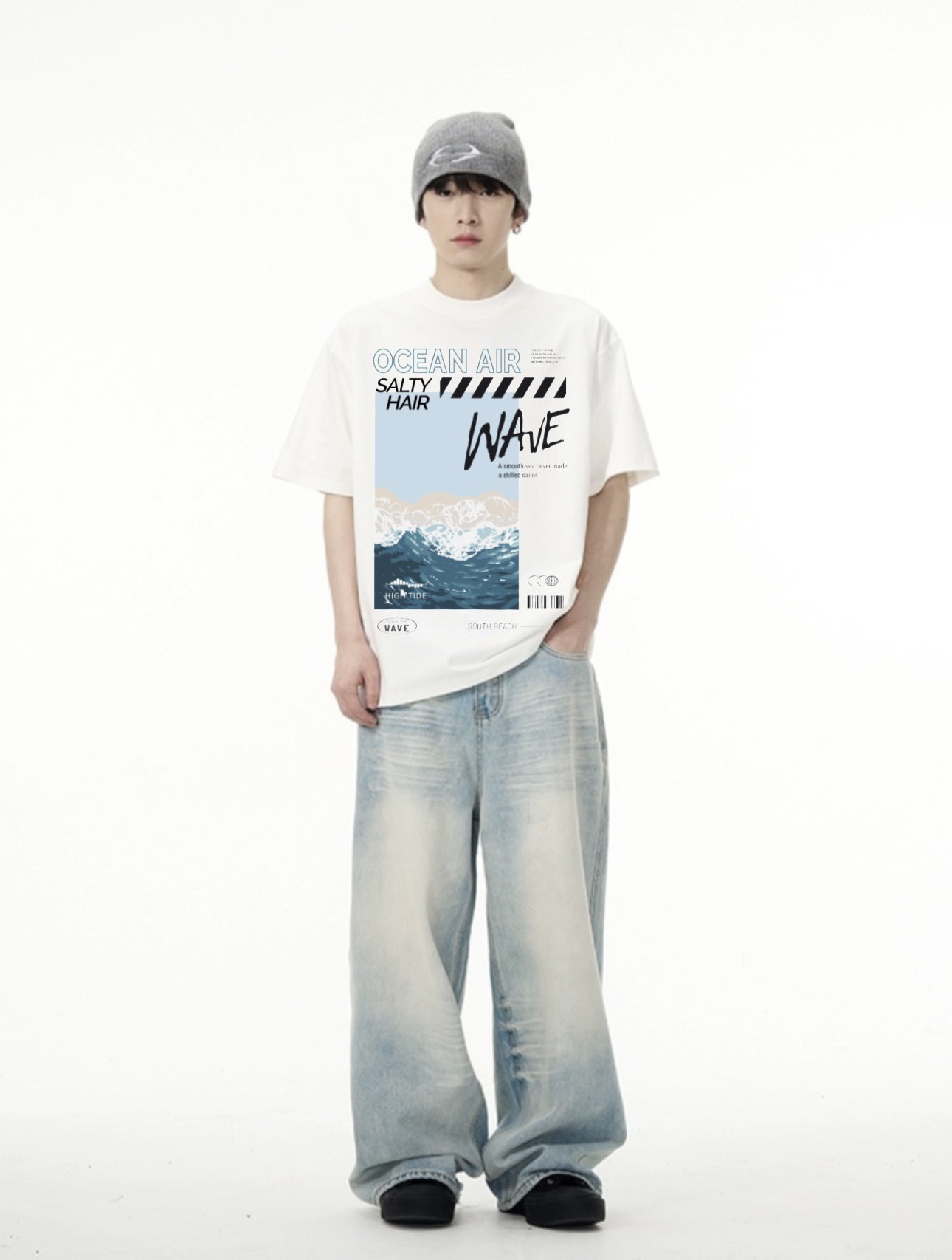 Áo thun Unisex Nam Nữ OCEAN TEE