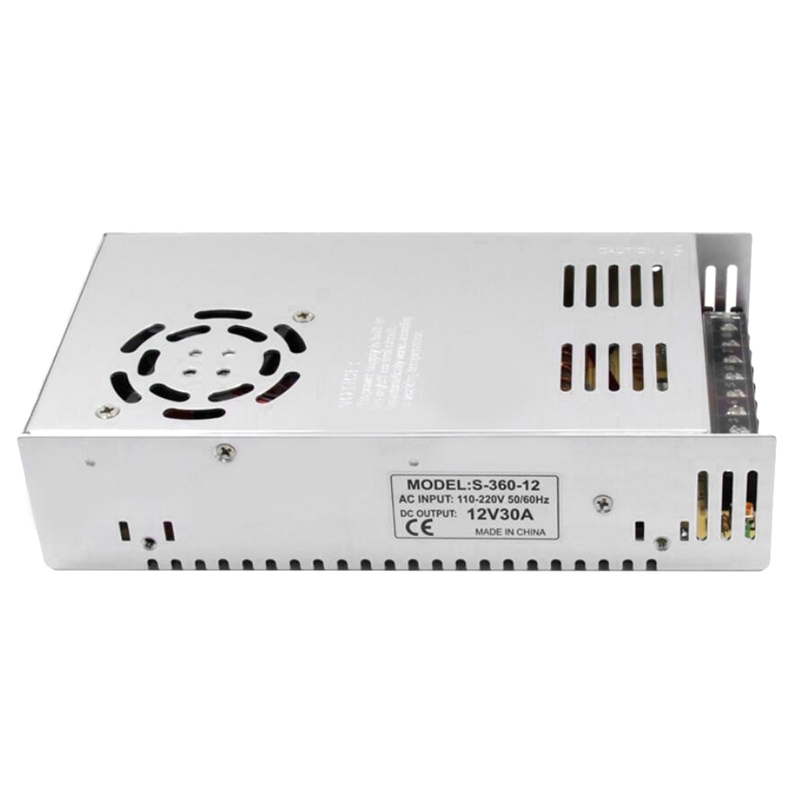 Bảng giá 12V 30A DC Universal Regulated Switching Power Supply 360W for CCTV, Radio, Computer Project, LED Strip Lights, 3D Printer Phong Vũ