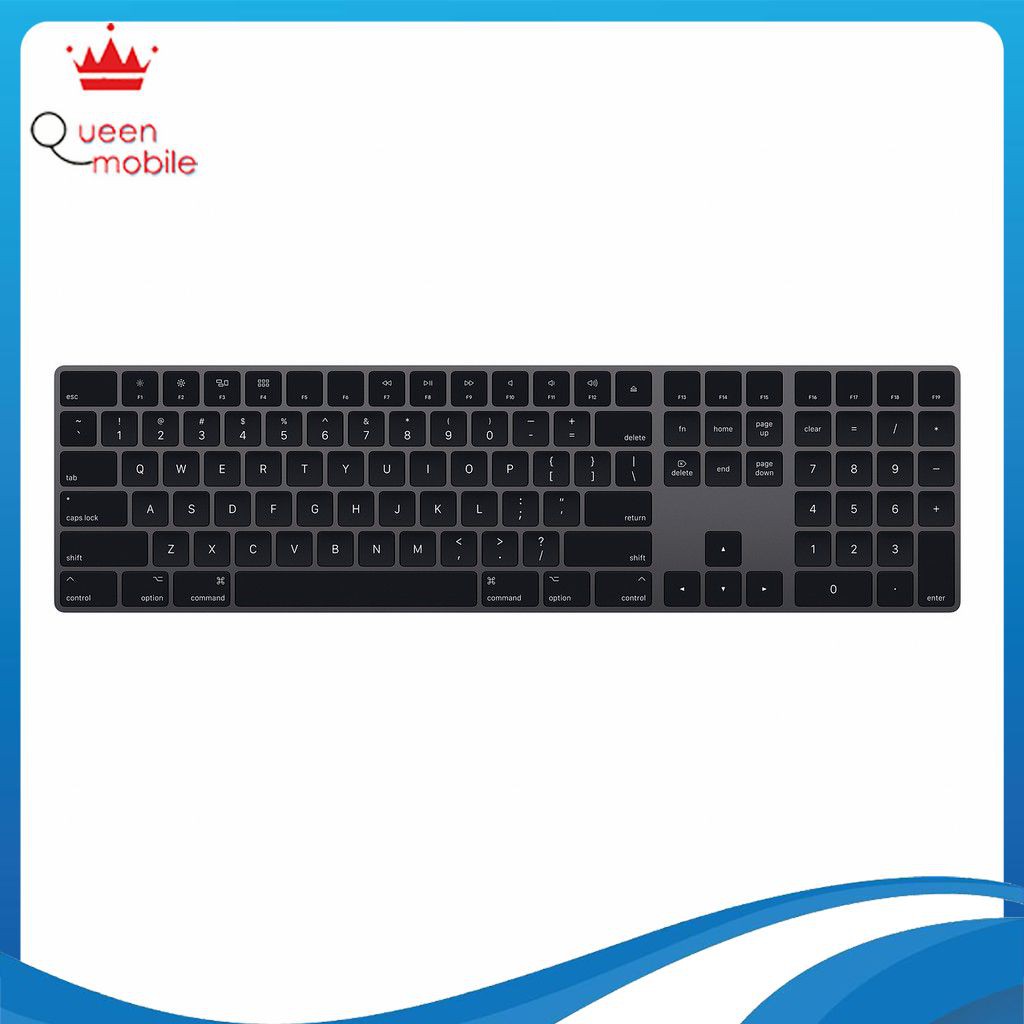 [HCM]Bàn phím Magic Keyboard with Numeric Keypad - Bản US màu space gray/silver mới 100%