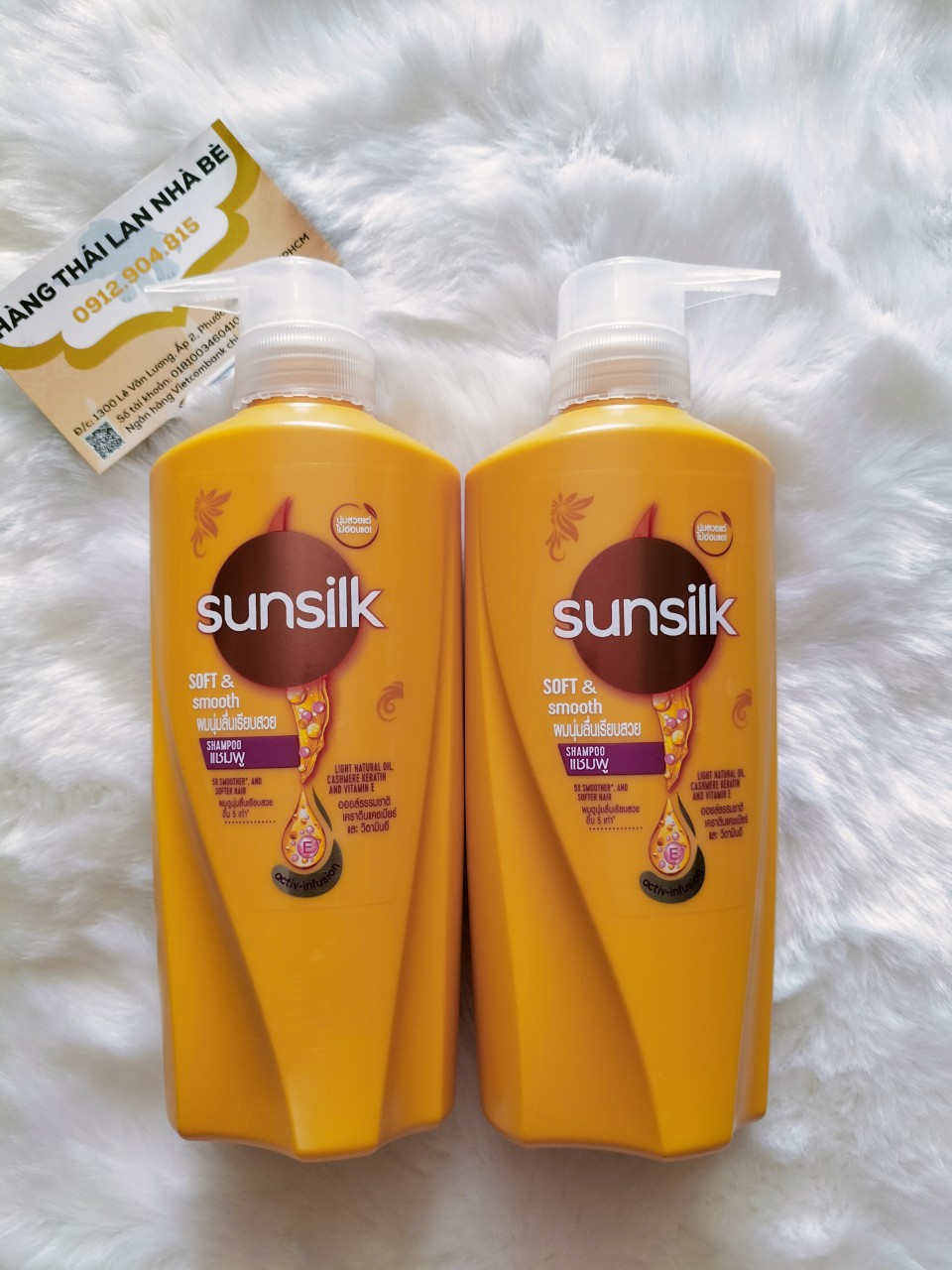 [HCM]DẦU GỘI SUNSILK THÁI LAN 350ml - (Sunsilk Thái lan Màu vàng)