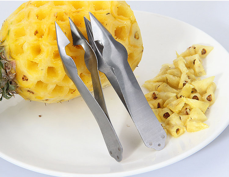 Dụng Cụ Gắp Mắt Thơm, Dứa Bằng Inox