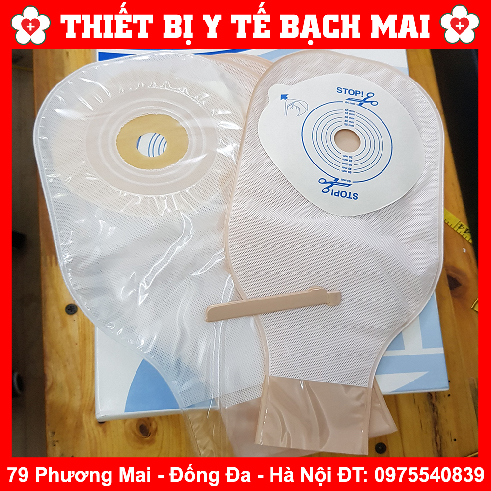 COMBO 10 Túi Hậu Môn Nhân Tạo Convatec Trong