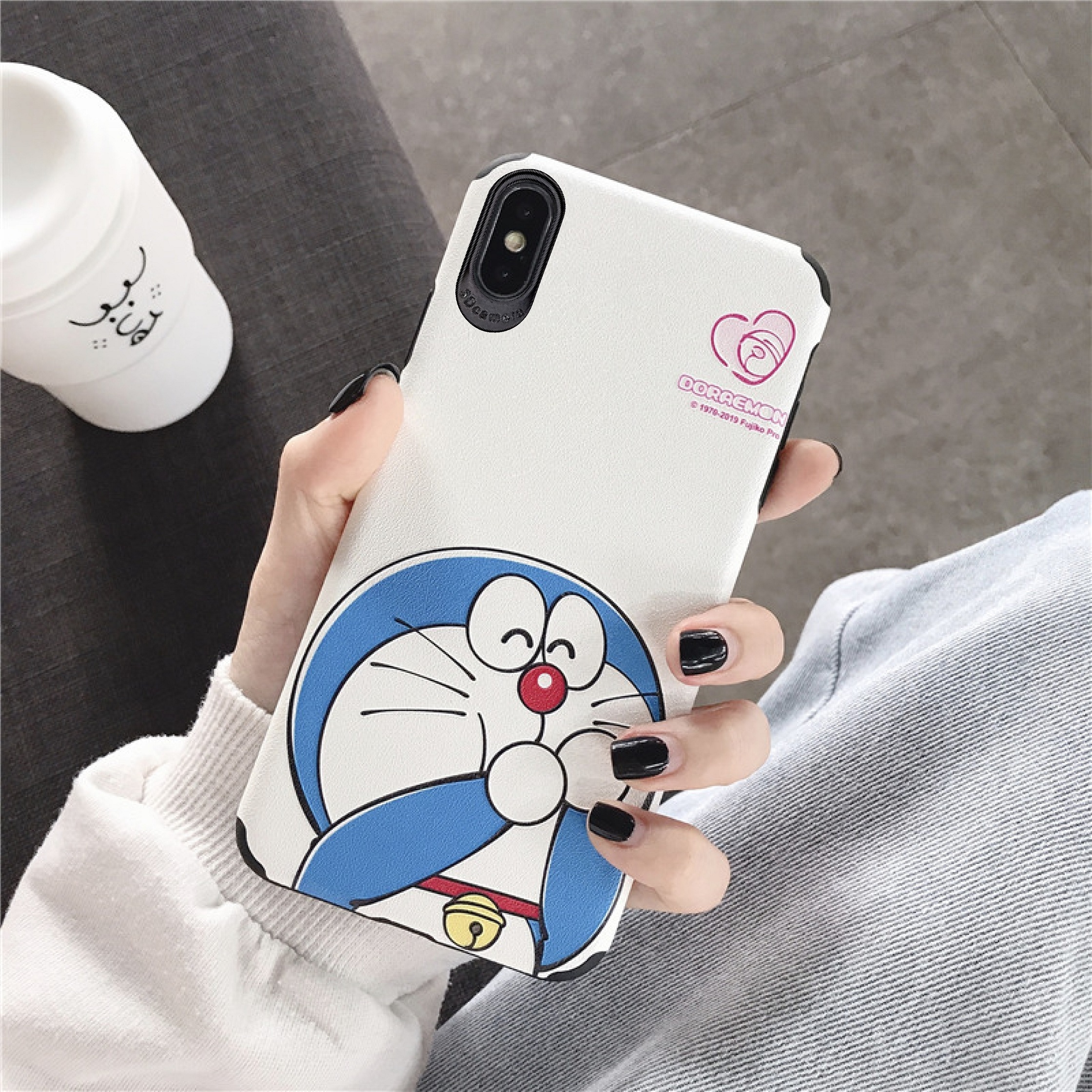 Ốp Lưng Da IMD Doraemon 2