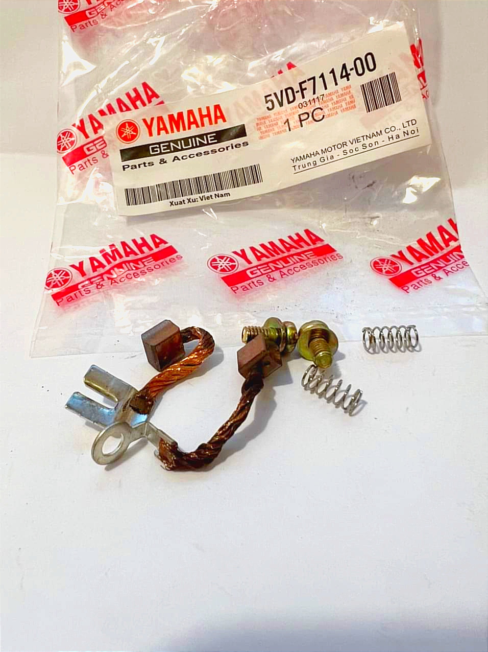 Chổi than đề xe máy Honda, Yamaha loại 1