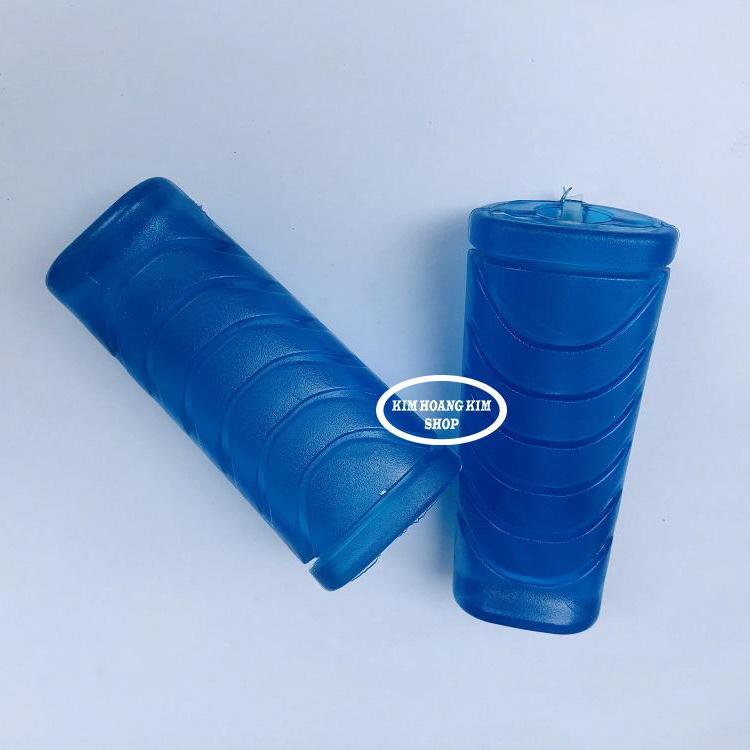 Cặp Gác chân trước Cao Su Màu dành cho Xe Máy (màu Xanh)