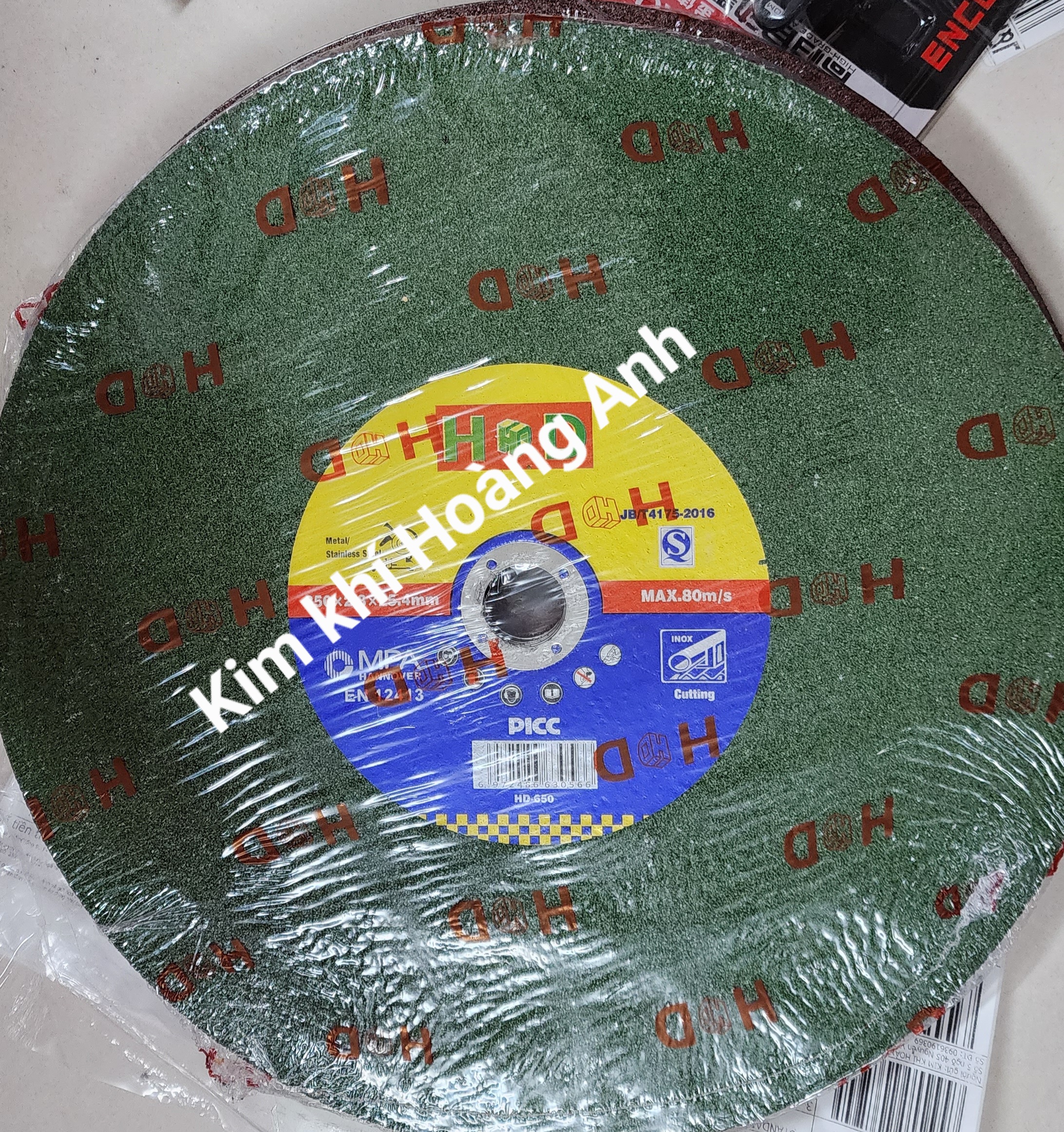 5 viên đá cắt sắt 350mm, đá cắt kim loại HD