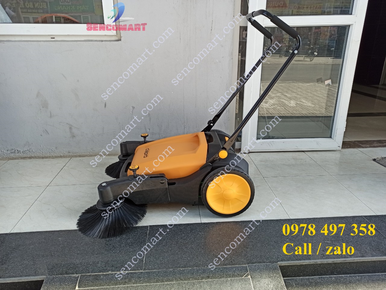 Máy dọn vệ sinh siêu nhanh đẩy tay clepro 103/2