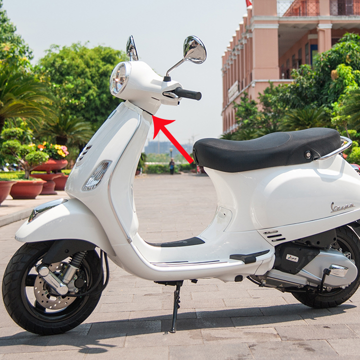 Bộ bát phốt -chén cổ xe Vespa LX