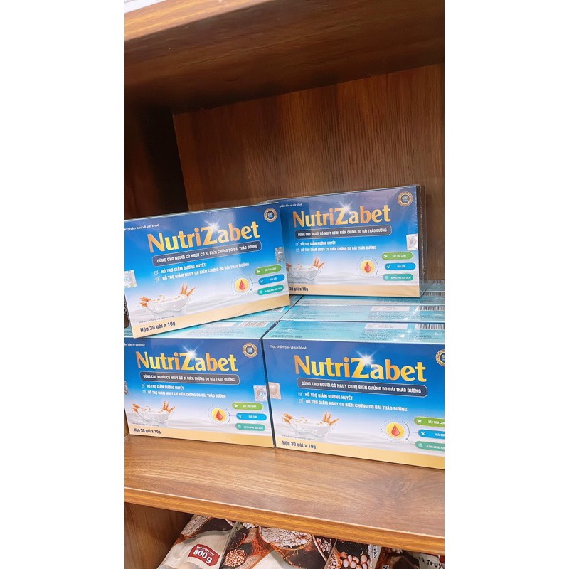 NutriZabet - Combo 3 Hộp 30 Gói