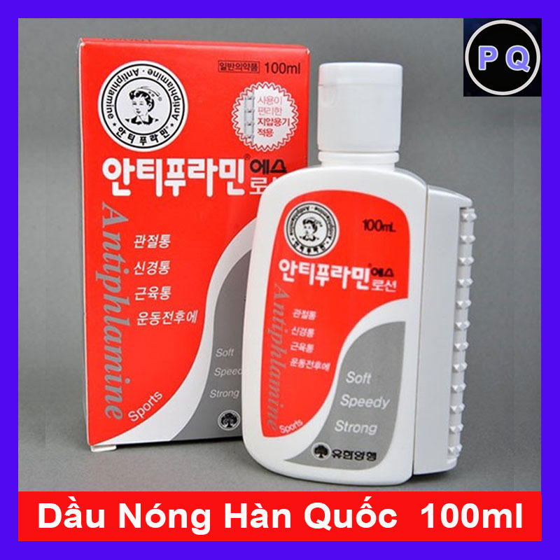 Dầu nóng xoa bóp Hàn Quốc Antiphlamine 100ml nhập khẩu